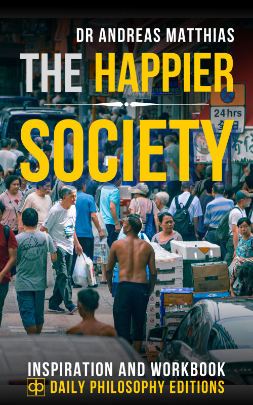 Book cover The Happier Society